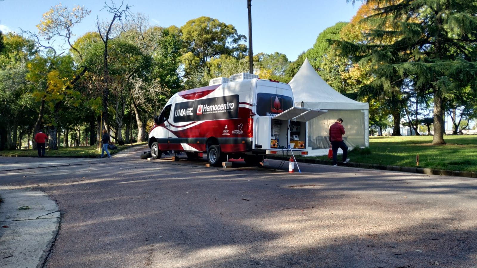 Primera jornada de donación de plasma en el Centro Covid Florida 4