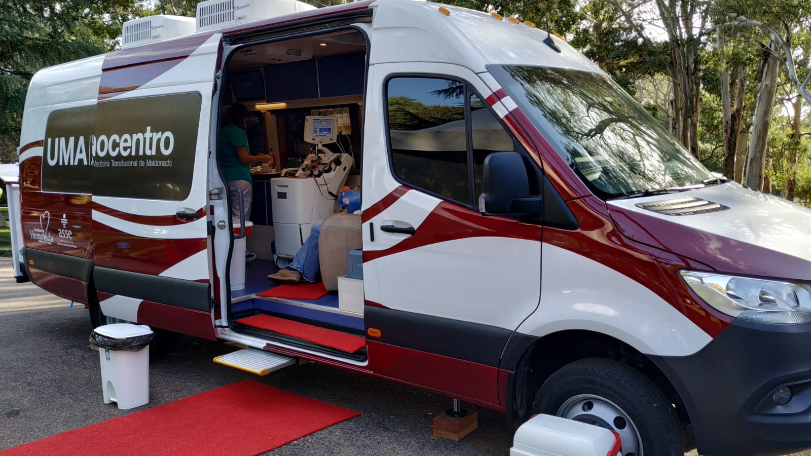 Primera jornada de donación de plasma en el Centro Covid Florida 5