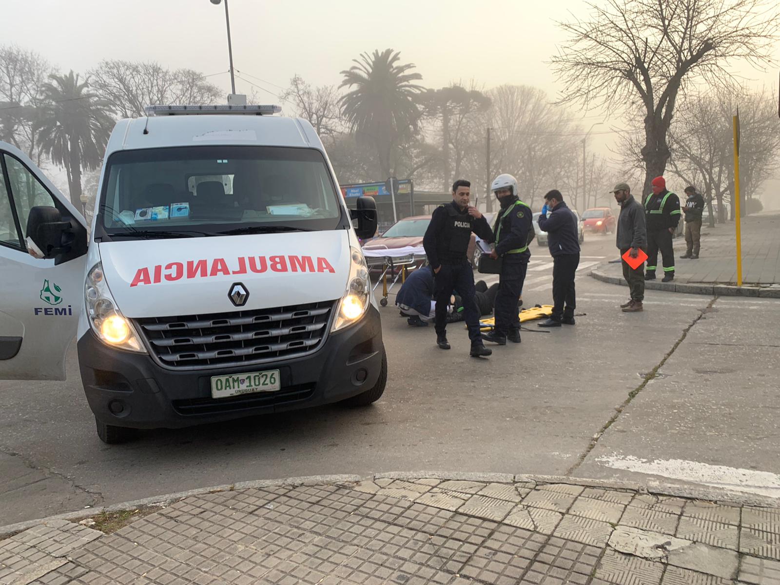 en esquina de Sarandí y Antonio María Fernández 1