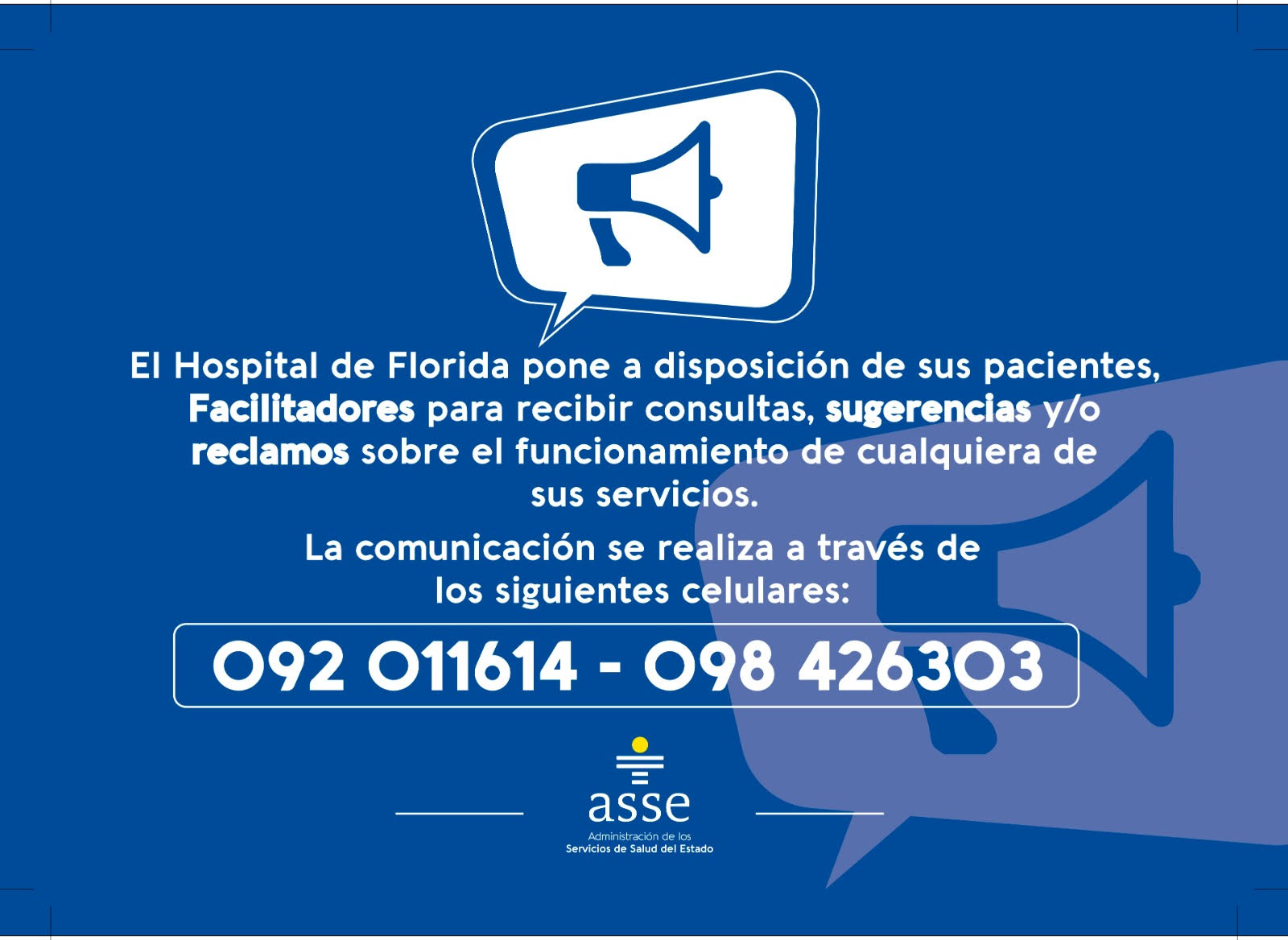 facilitadores del Hospital