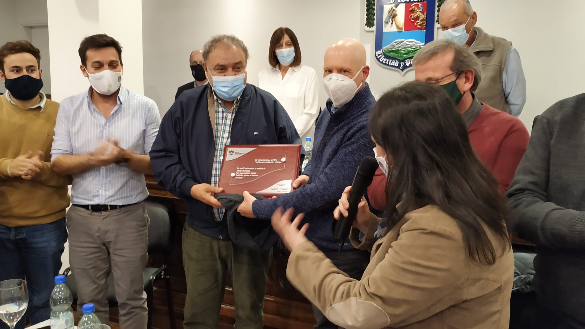 Junta Departamental de Florida homenajeó a la 33 2