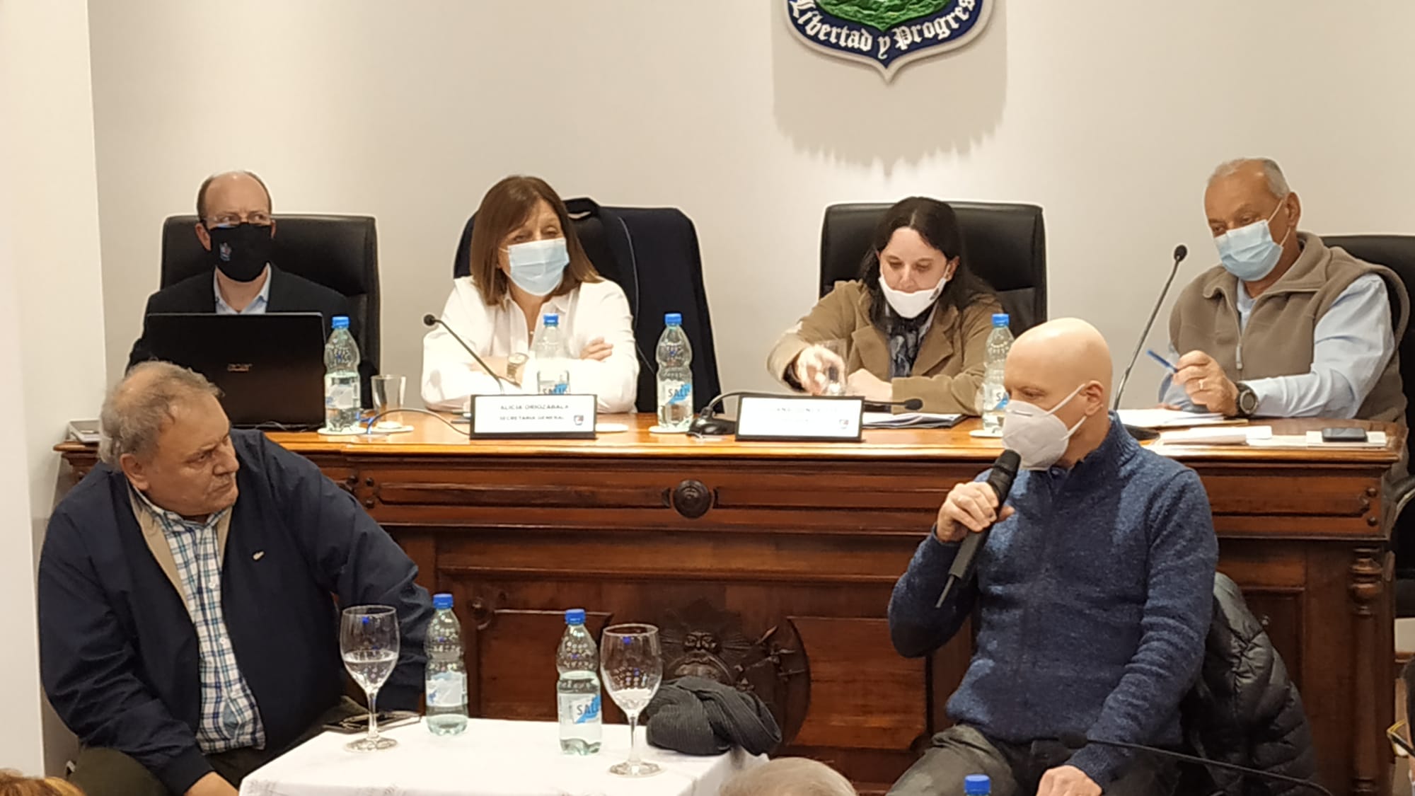 Junta Departamental de Florida homenajeó a la 33 7