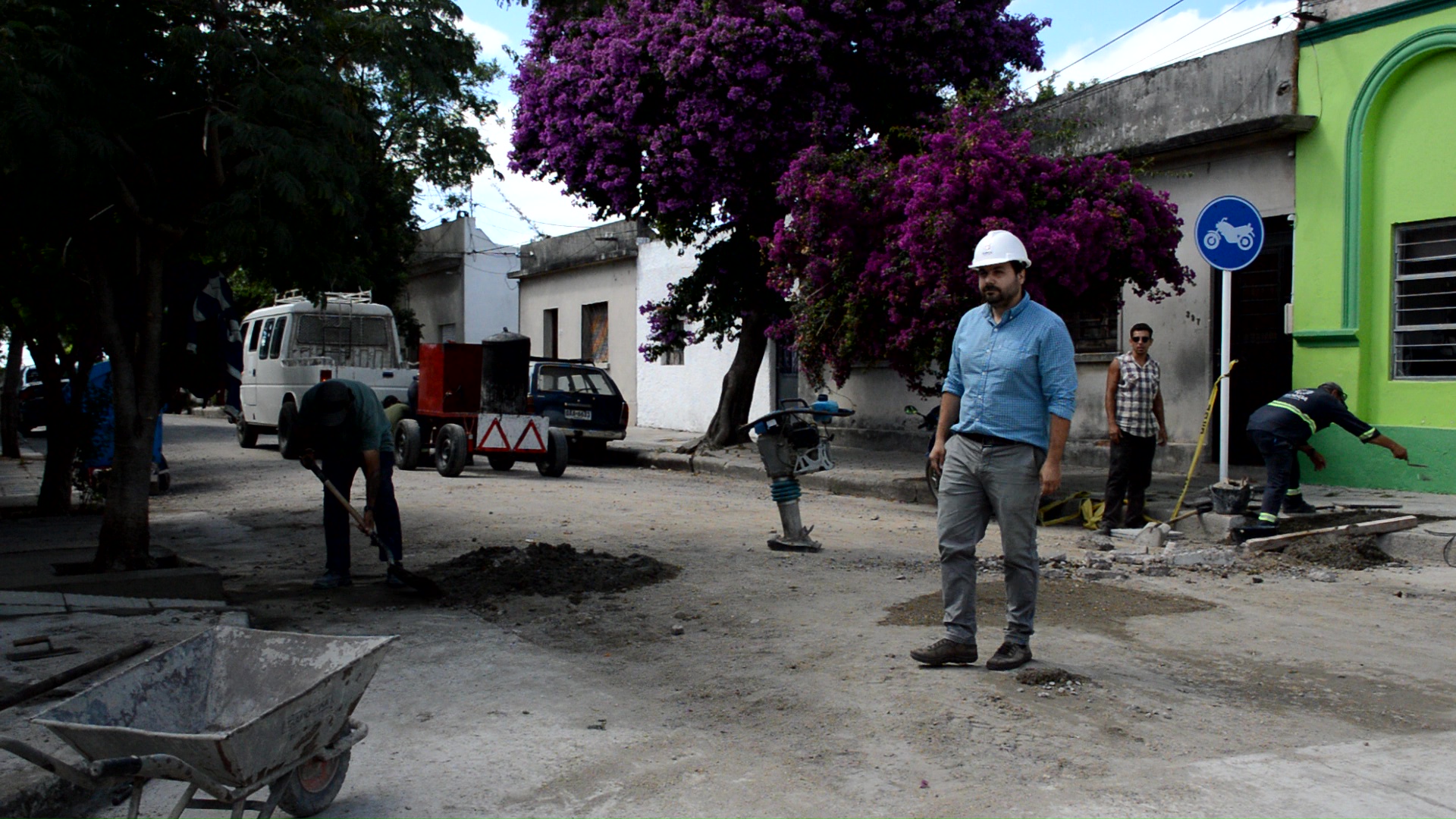 inauguracion calle lavalleja
