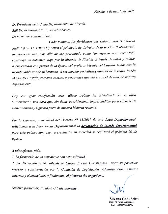 interes departamental calendario