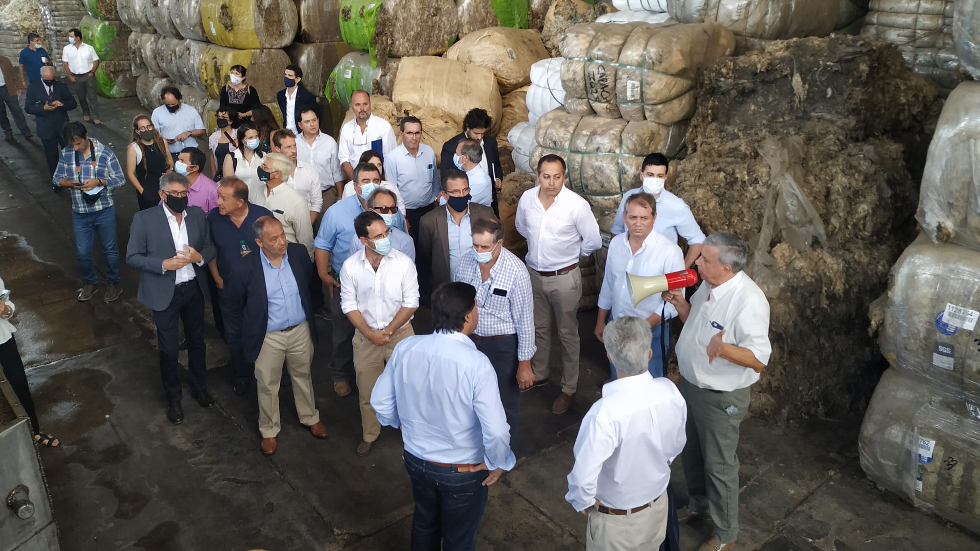 Ministro Adrián Peña participó del último Consejo Directivo del año de CAF realizado en Lanera Piedra Alta