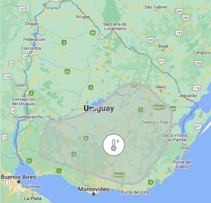 ola de frio 25 de junio