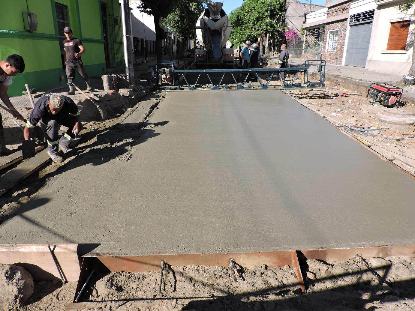 pavimento calle lavalleja