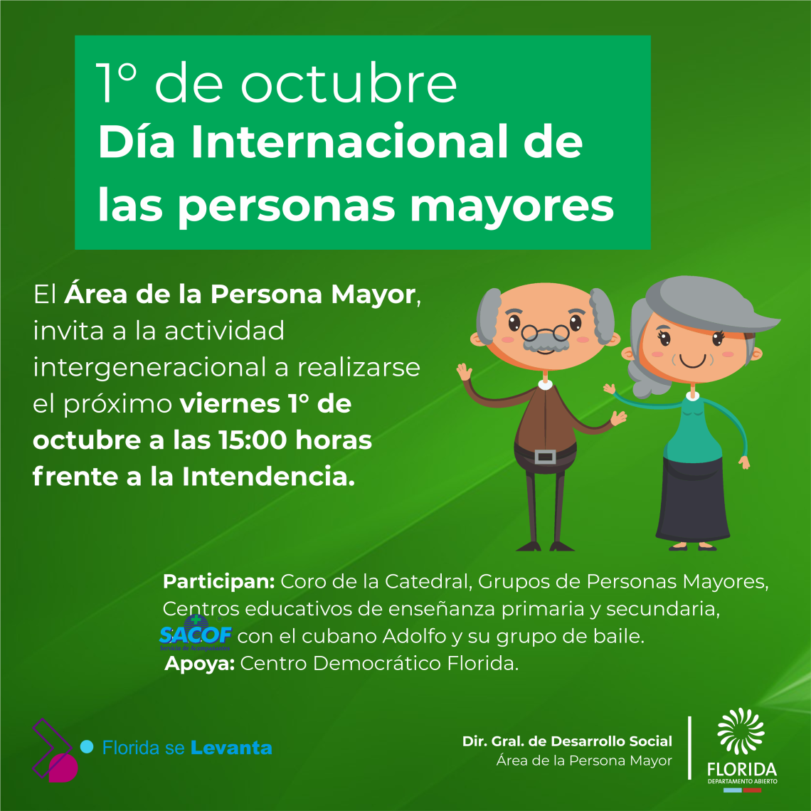 placa dia de la persona mayor