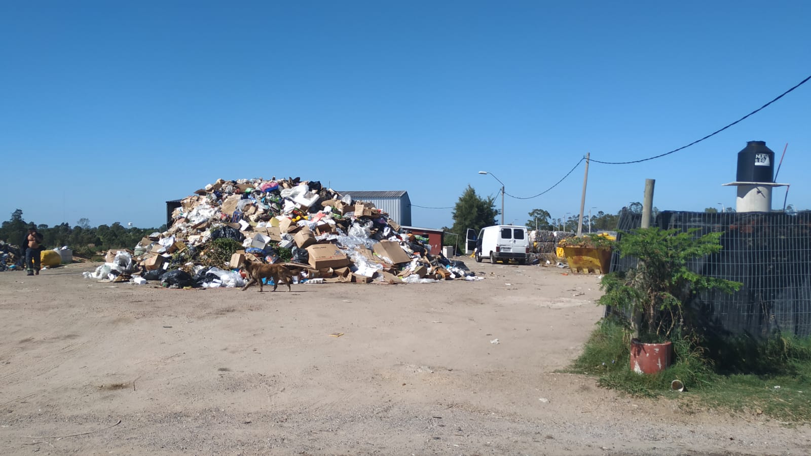 planta de encapsulado de basura