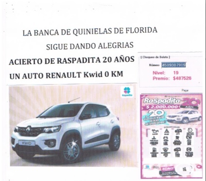 raspadita premio auto