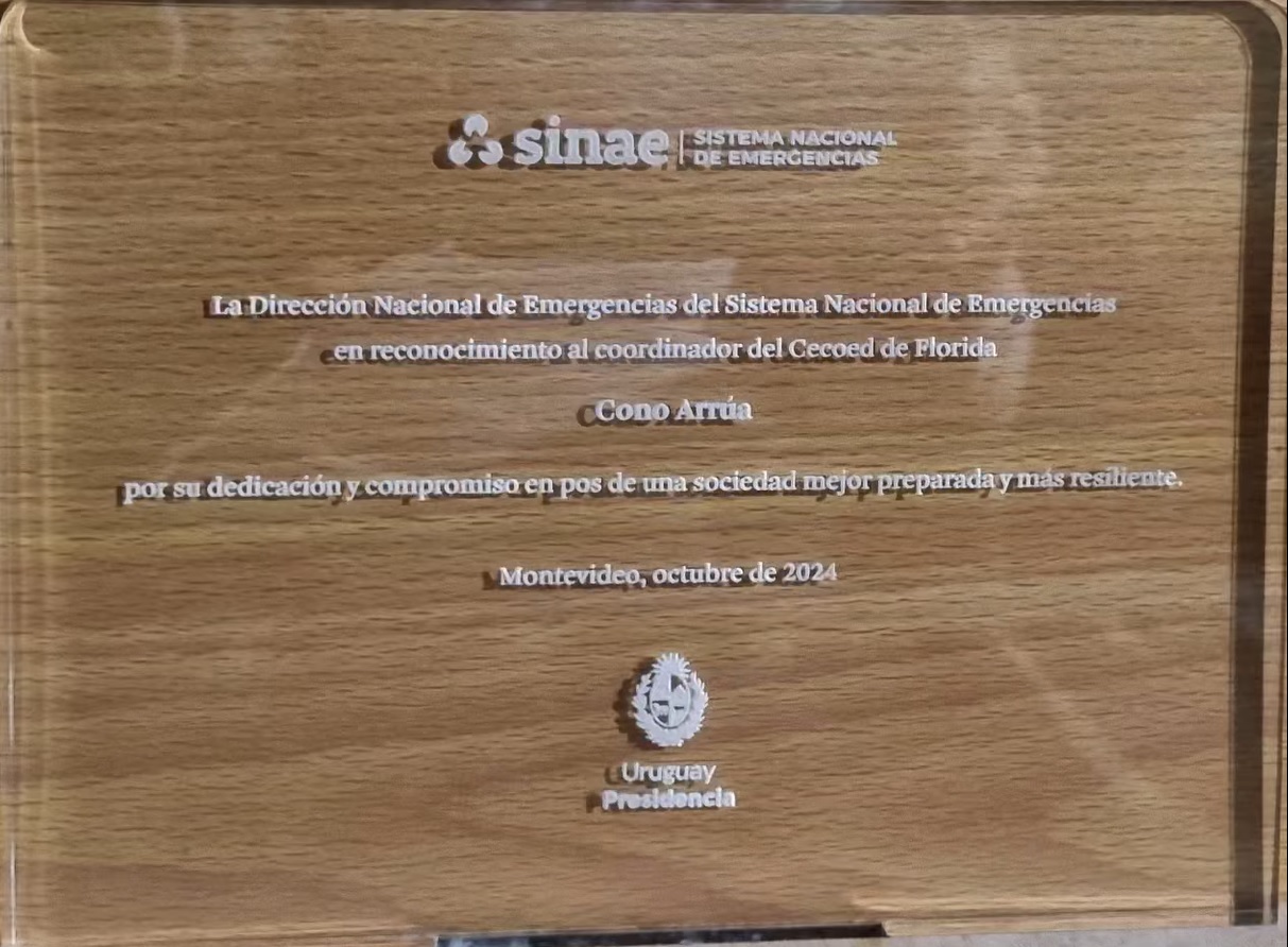 reconocimiento a Cono Arrúa