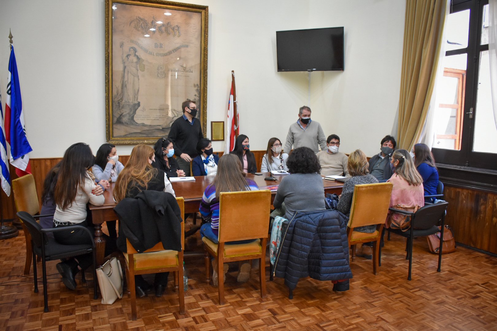 reunion con juntas locales