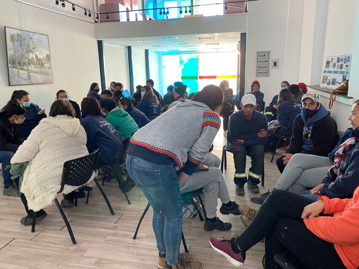 taller sobre violencia basada en género para trabajadores de Jornales Solidarios. 4