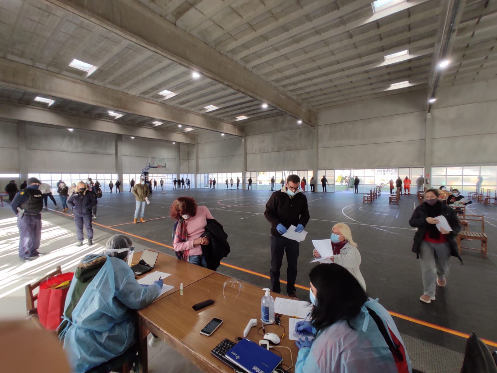 vacunación en fray marcos