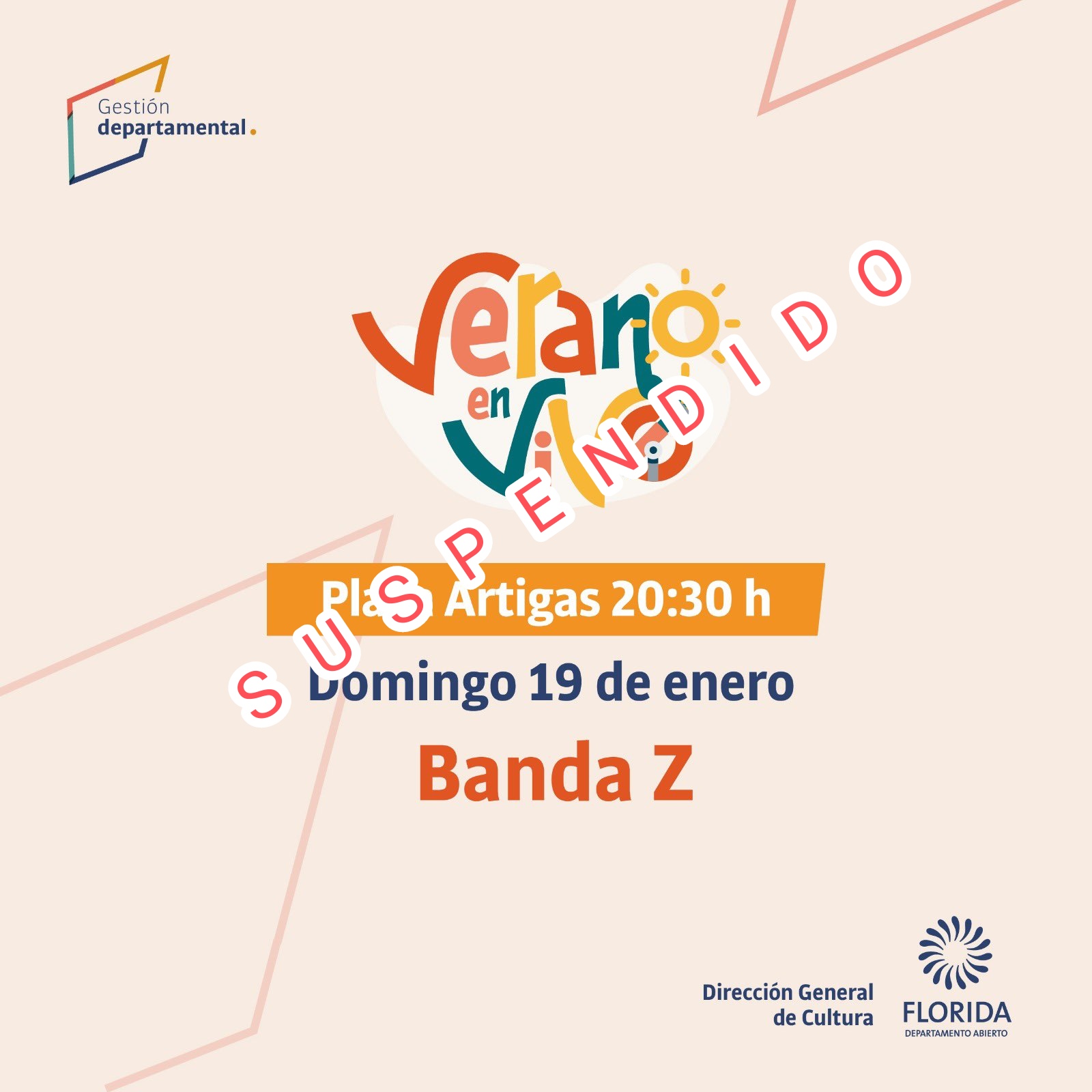 verano en vivo suspendido