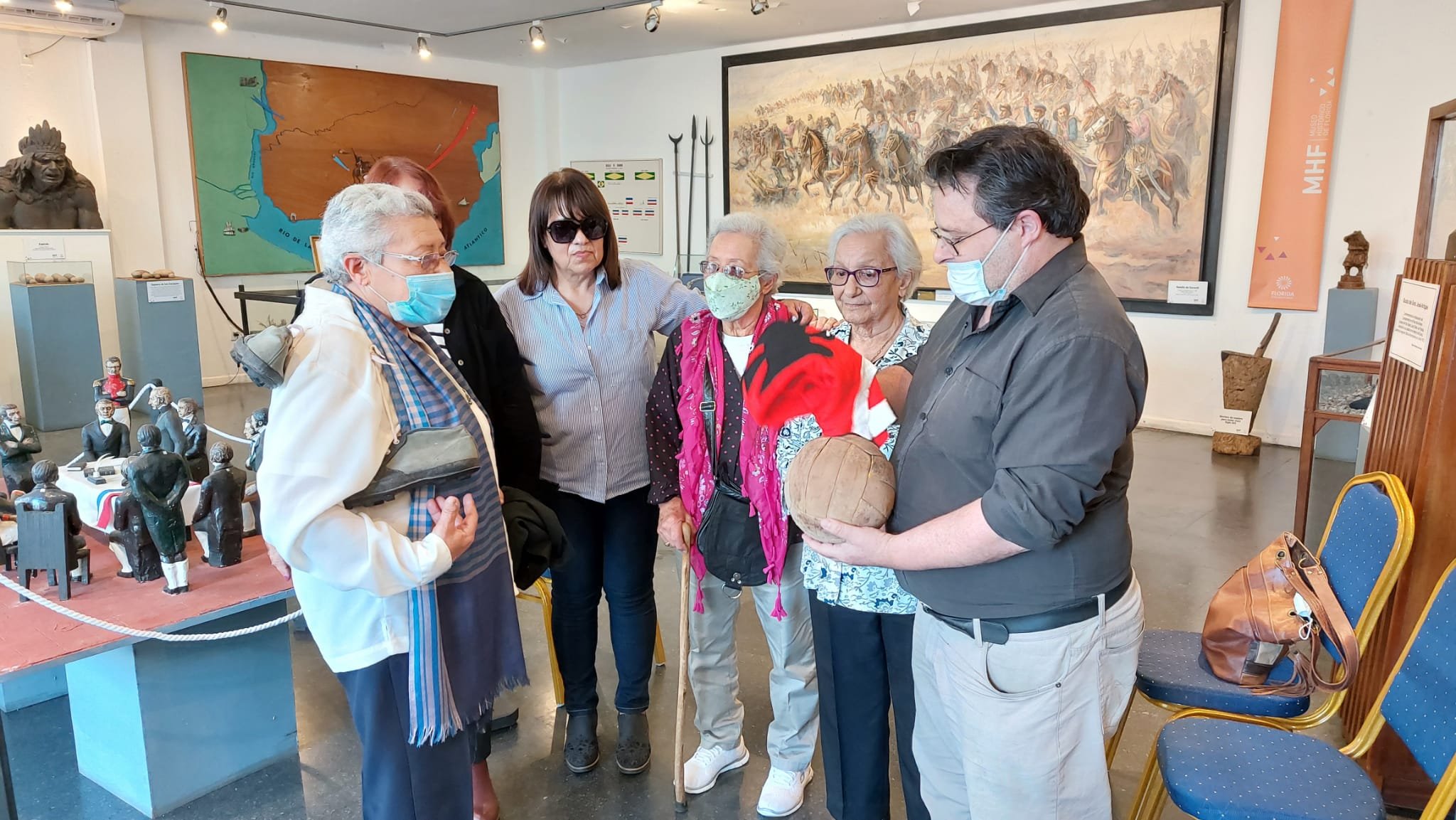 Águilas Negras realizó donación al Museo Histórico Departamental 2