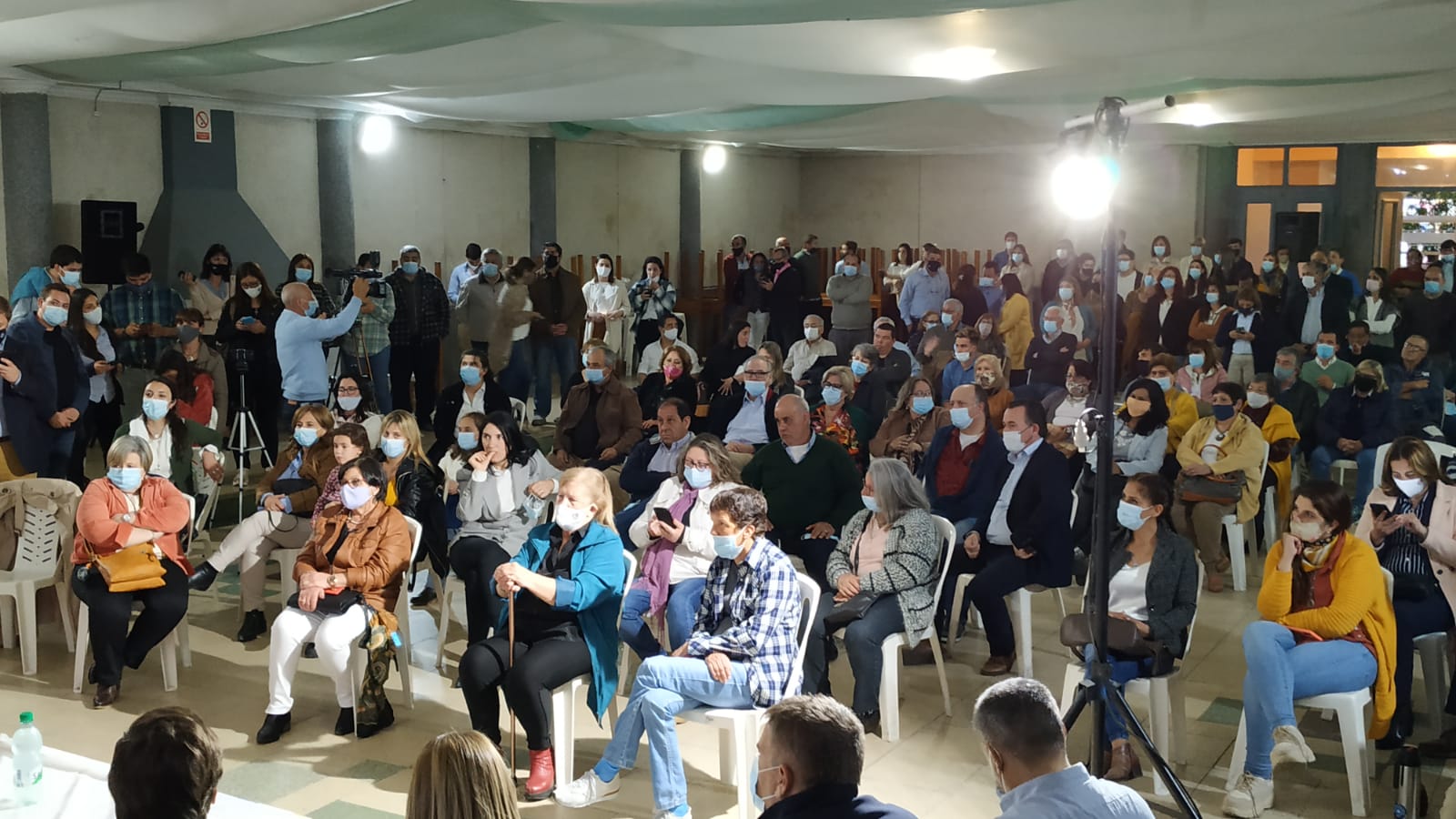 Álvaro Delgado participó en Florida de charla en defensa de la LUC