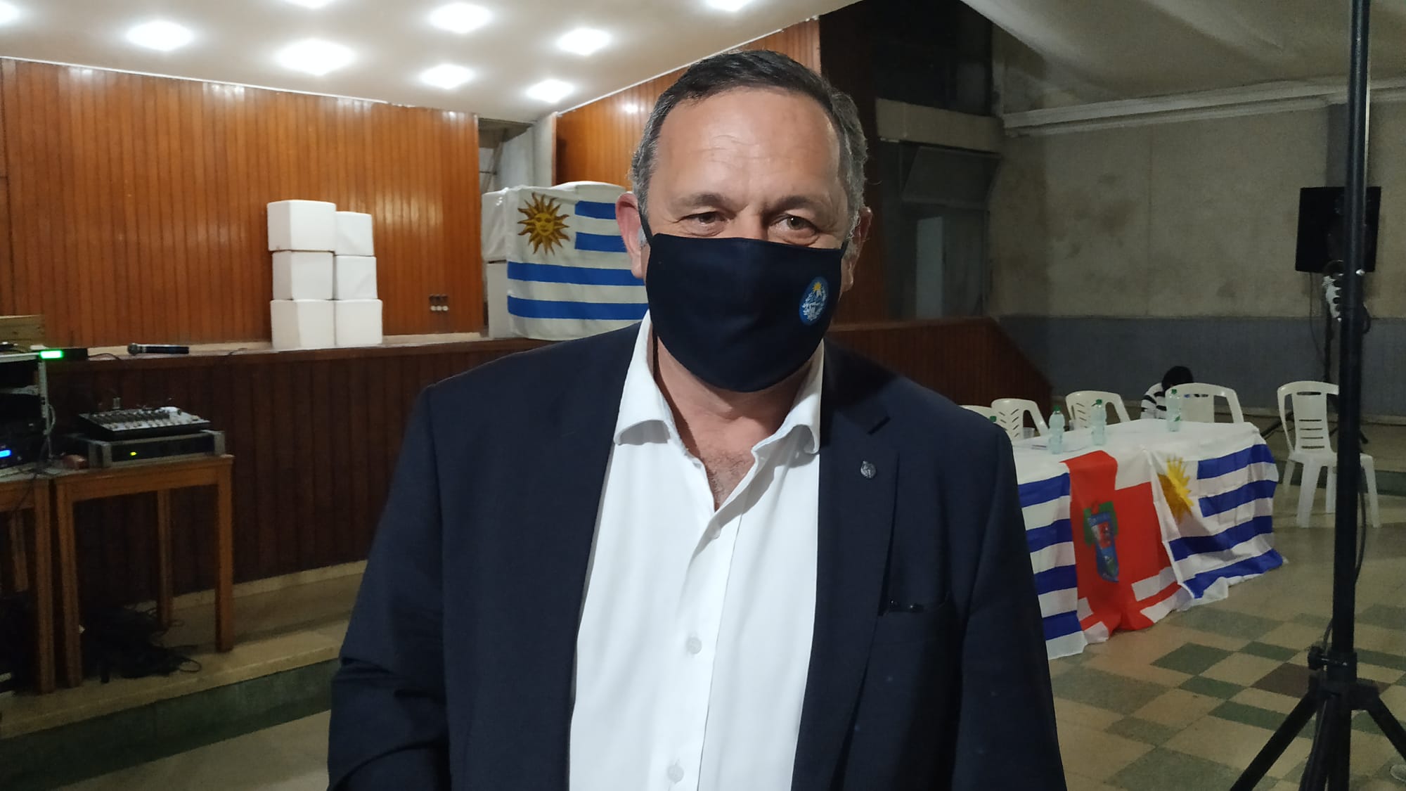 Álvaro Delgado participó en Florida de charla en defensa de la LUC 2