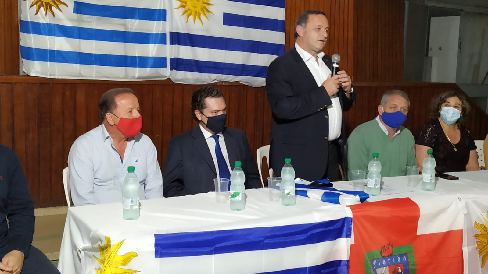 Álvaro Delgado participó en Florida de charla en defensa de la LUC 4