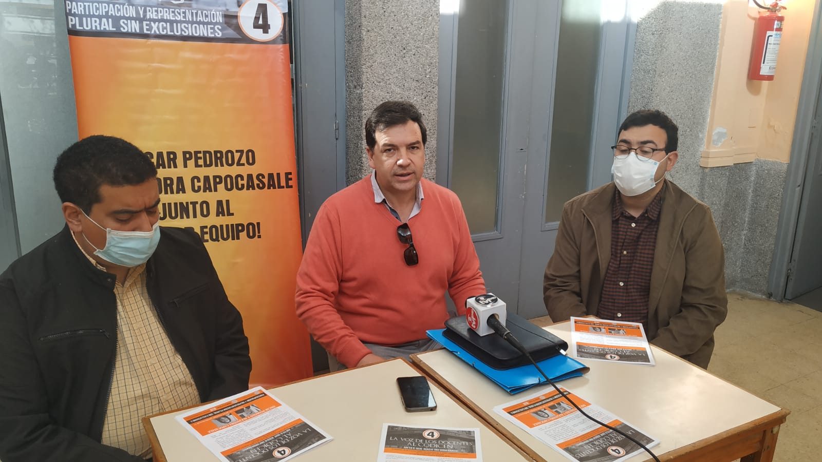 Óscar Pedrozo de la lista 4