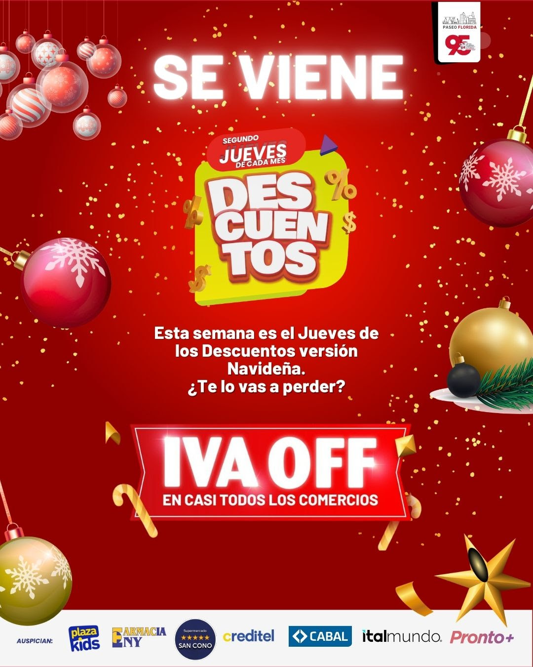 Último Jueves de los Descuentos del año